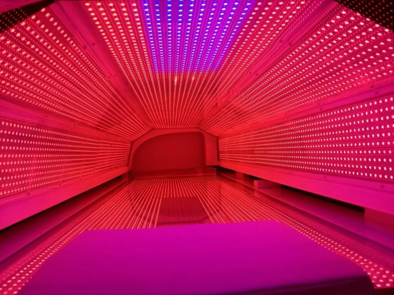 Infrared sauna laser bed at Laser Loft in Ponte Vedra