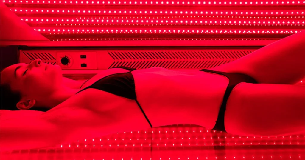 Full-body PEMF wellness bed at Laser Loft Med Spa